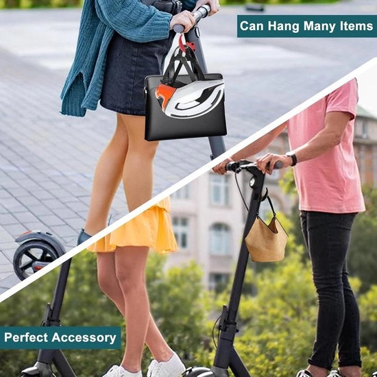Accessori per Montaggio per Scooter (4 pezzi) | Compatibile con Ninebot Max G30 | Hanger Multifunzione per Scooter | Accessori per Montaggio di Hanger