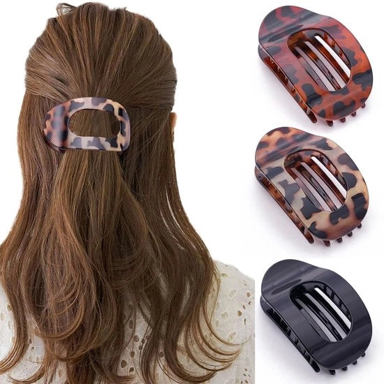 Spille per capelli in acciaio per capelli spessi, spille a forma di becco di anatra da 3 pezzi per donne, per stili e condivisioni