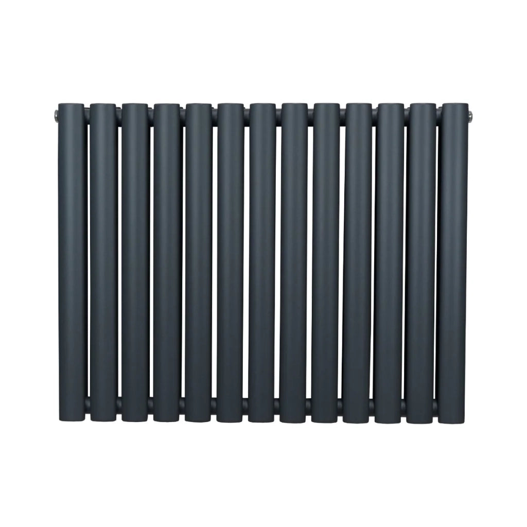 Radiatore a colonna ovale - 600 mm x 780mm - Grigio Antracite