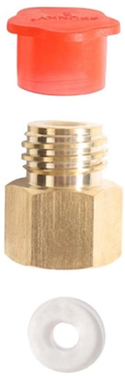 Adattatore per cilindro, converte Tr21-4 femmina in Tr21-3 maschio, garantisce elevate prestazioni di chiusura