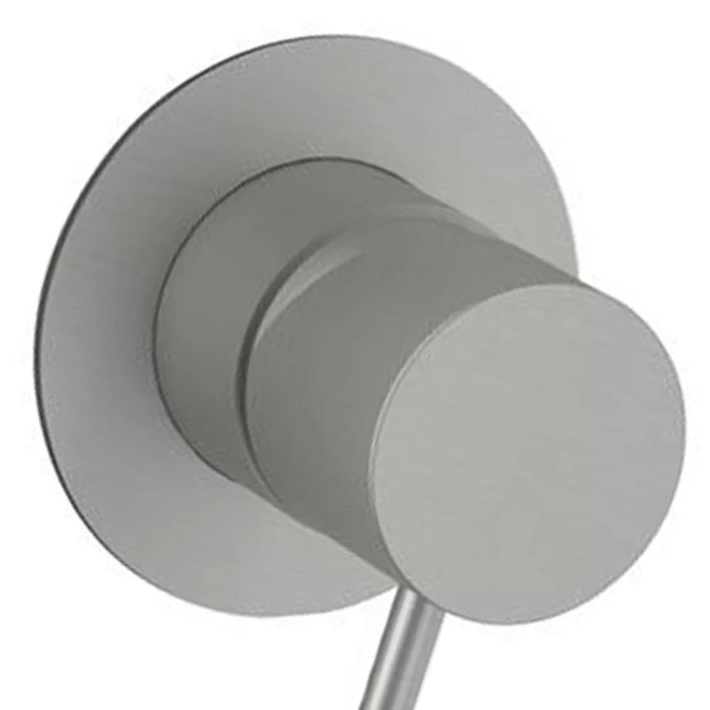 Miscelatore incasso vasca o doccia in acciaio inox - Serie X Style Inox