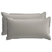 Federa 2 pcs HOUTEN Grigio 40 x 80 cm Poliestere 918292