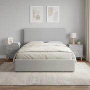 Armadio da Notte 2 pcs Grigio Cemento 43 x 34,5 x 48 cm 894532