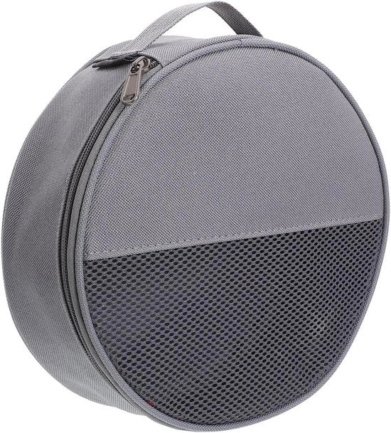 Servizi per esterno a forma rotonda - Grigio - 22.00x22.00x6.00cm