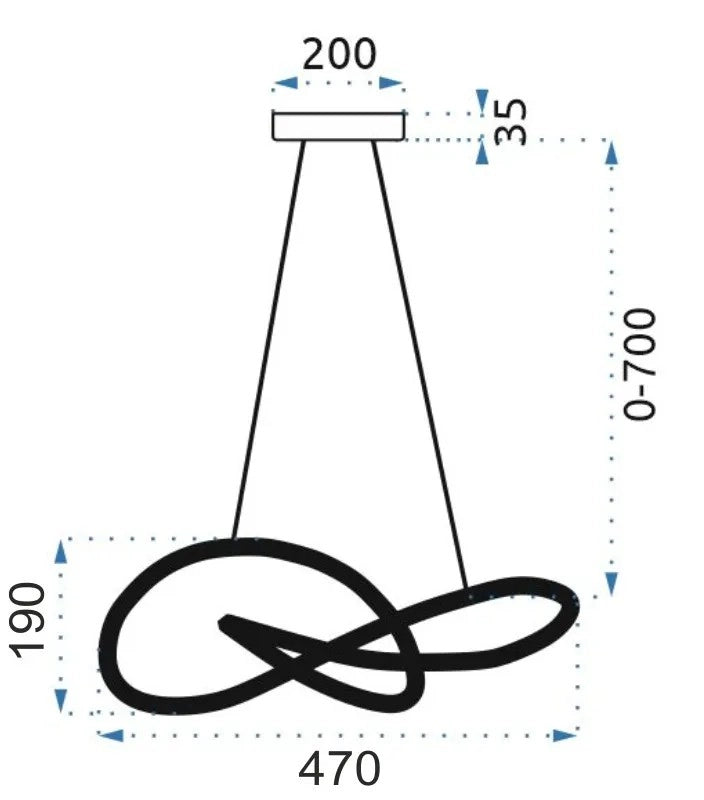 Lampada Led App818-cp Gold