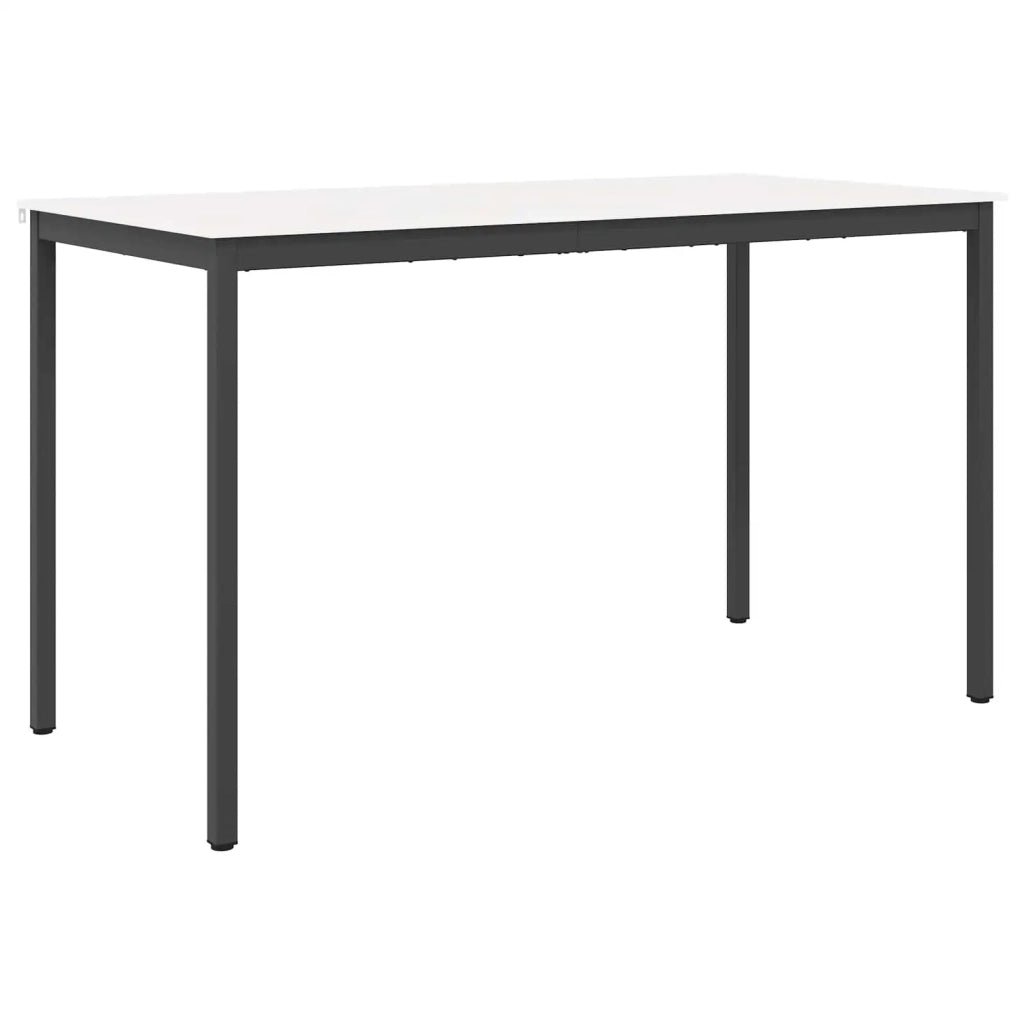 Tavolo da bar Bianco 180 x 90 x 105 cm Pino massello 892812