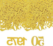 Confetti glitter grande dorato - decorazione per il 50° compleanno 1975