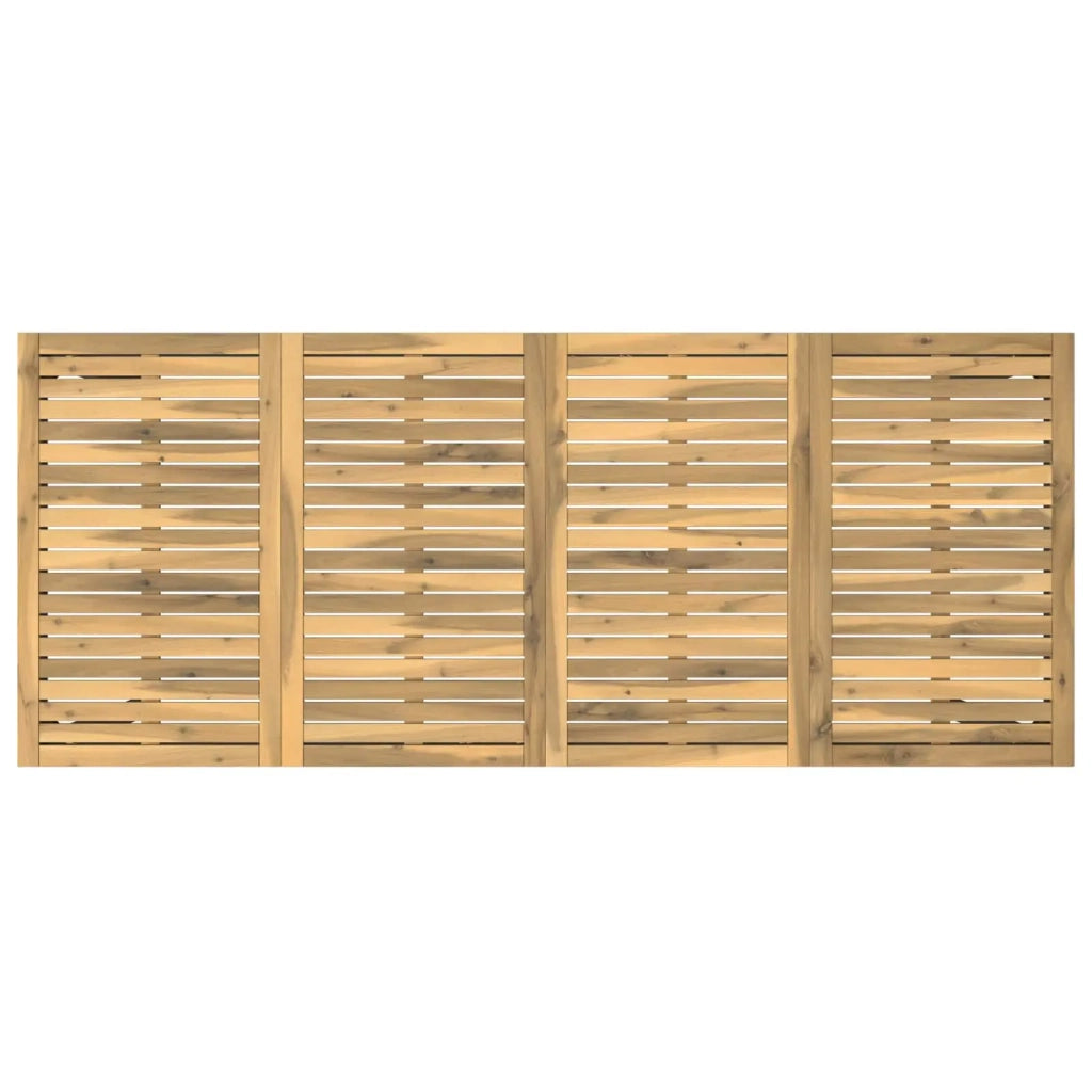 Tavolo Bar da Giardino Bianco e Nero 196 x 80,5 x 105 cm 901790