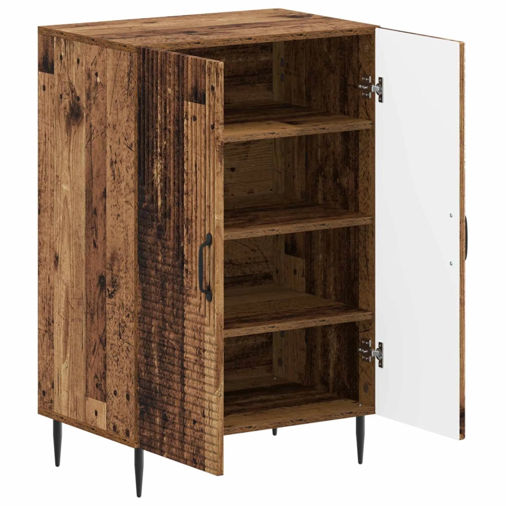 Mobile per scarpe HAARLEM 59,5 x 39,5 x 89,5 cm Legno antico 896873
