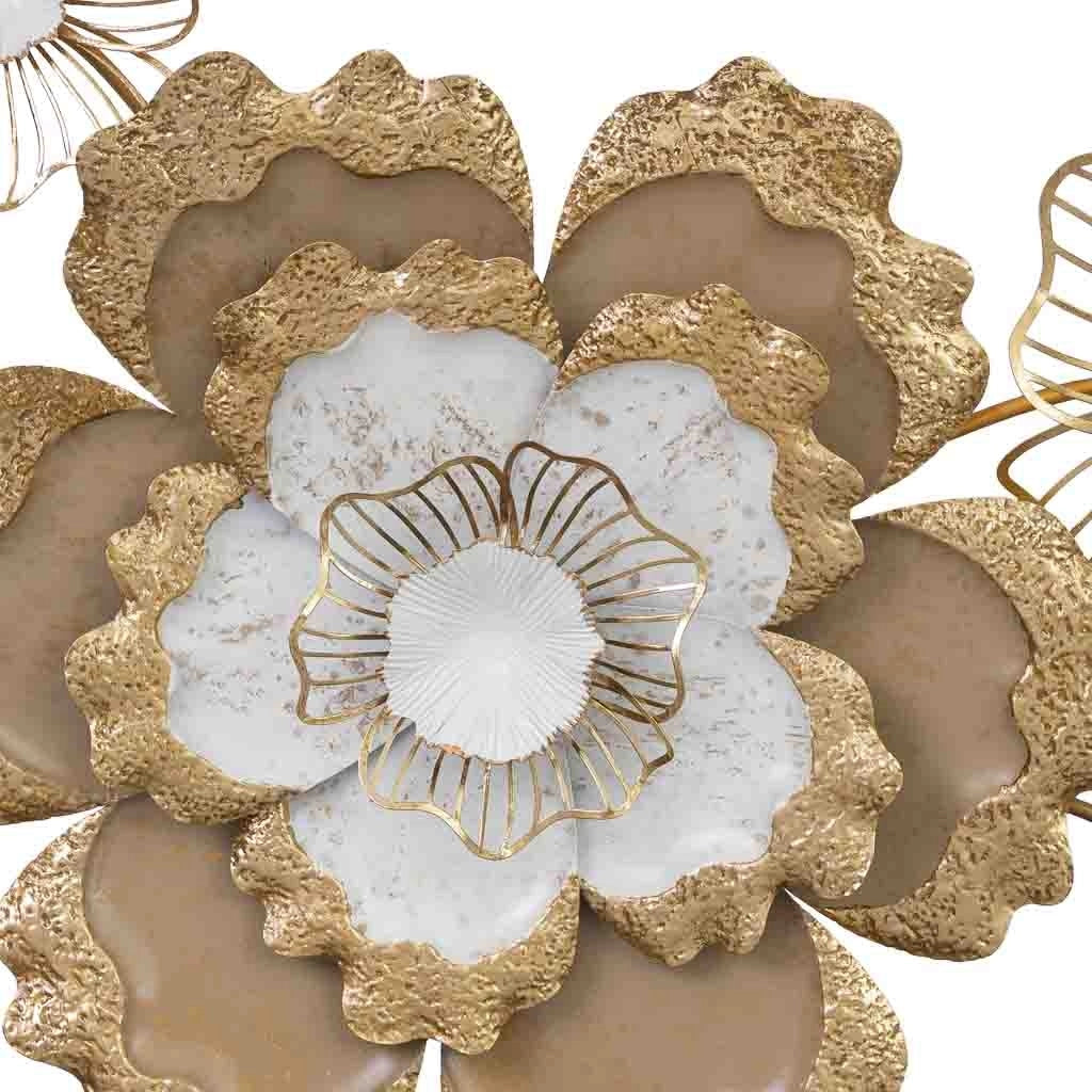 Carta da parati decorativa in metallo 135,3x63,5x7,0