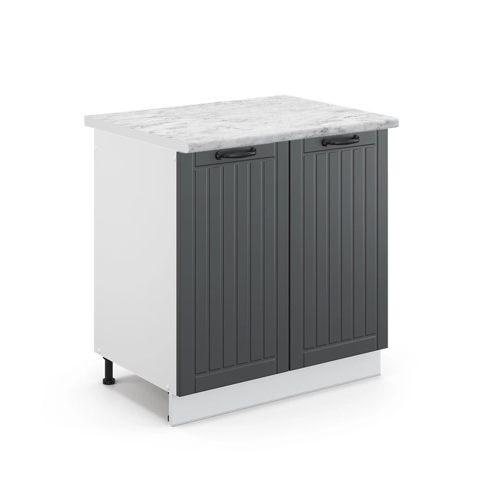 Vicco Mobile ad angolo cucina Calcestruzzo 75.6 cm , PL Rovere