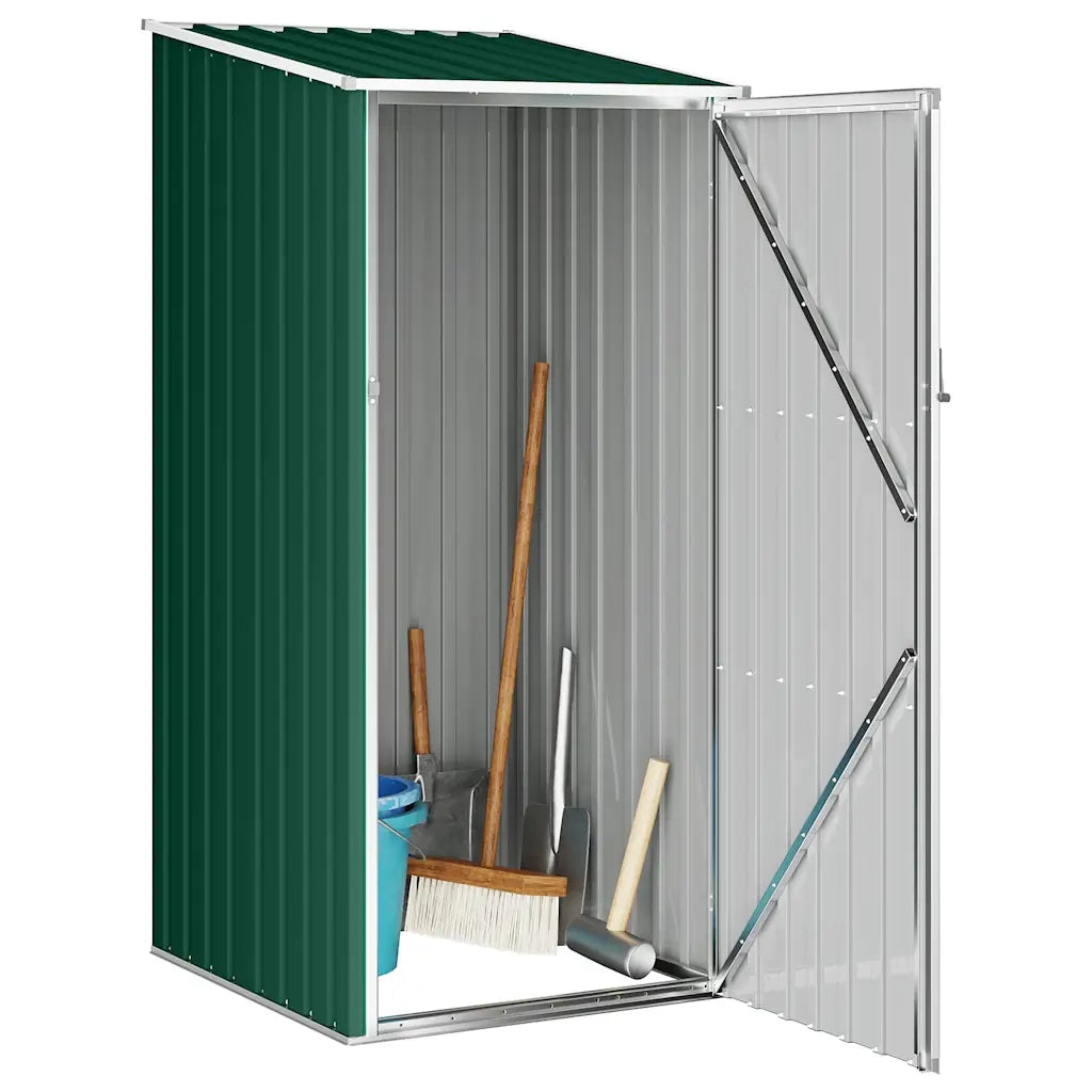 Capanno da Giardino Verde 87x98x159 cm in Acciaio Zincato  cod mxl 65887