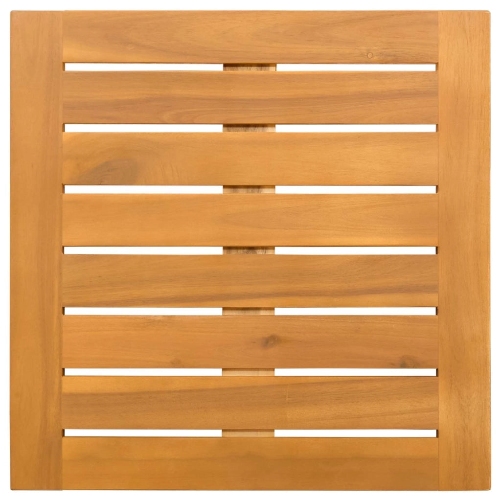 Tappeto da bagno Tinta unita Marrone 50 x 50 cm legno