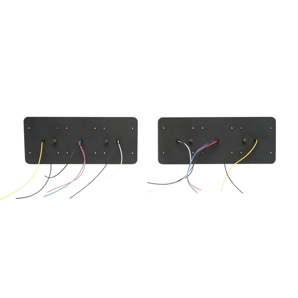 Set di lampade posteriori stop LED con 3 funzioni, 12-24V, 330x140 mm, Breckner Germany