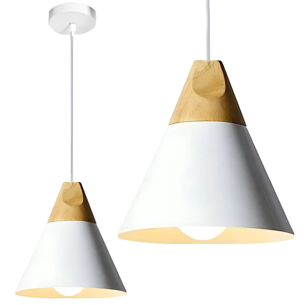 Lampada Da Soffitto Pensile Scandi A. Bianca