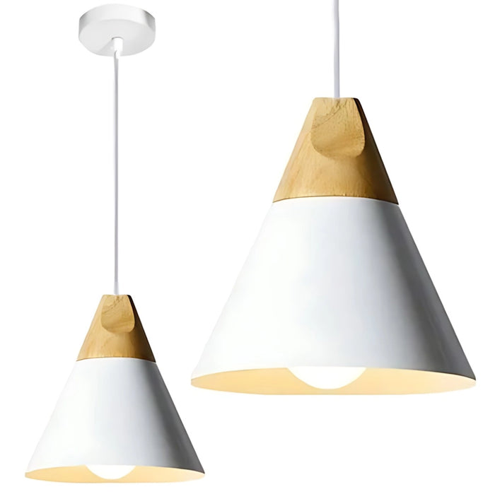 Lampada Da Soffitto Pensile Scandi A. Bianca