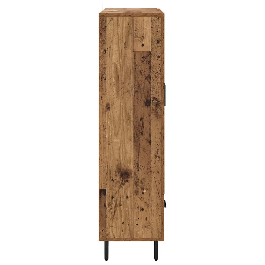 Credenza-Buffet-Armadio da cucina Legno vecchio 69,5 x 31 x 115 cm Legno multistrato 534064