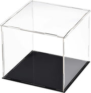 Vetrina acrilica trasparente protezione stoffa impermeabile cassa di esposizione 15x15x15 cm con parole chiave: esposizione, scatola di conservazione