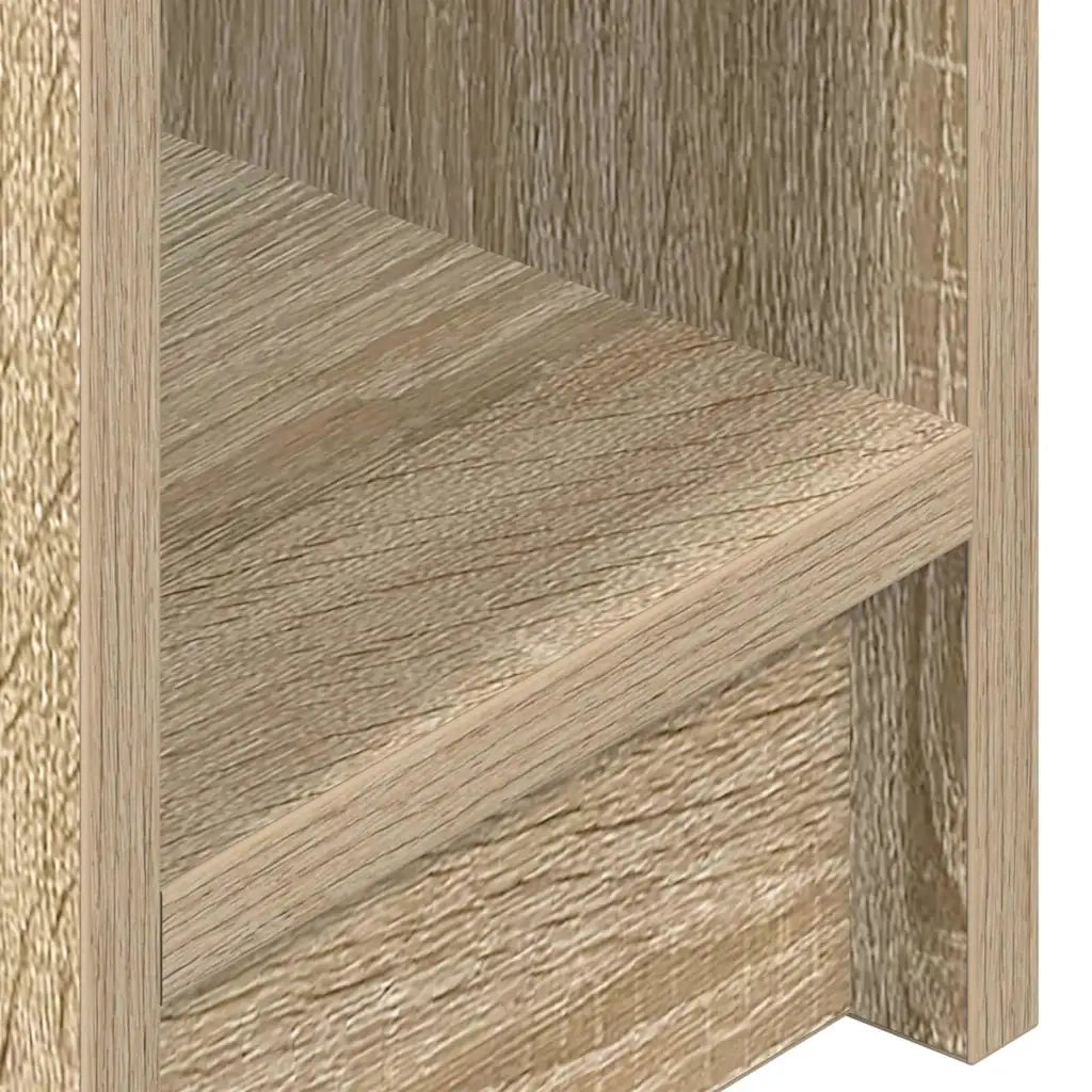 vidaXL Comodino con Cassetto Rovere Sonoma 20x36x60 cm