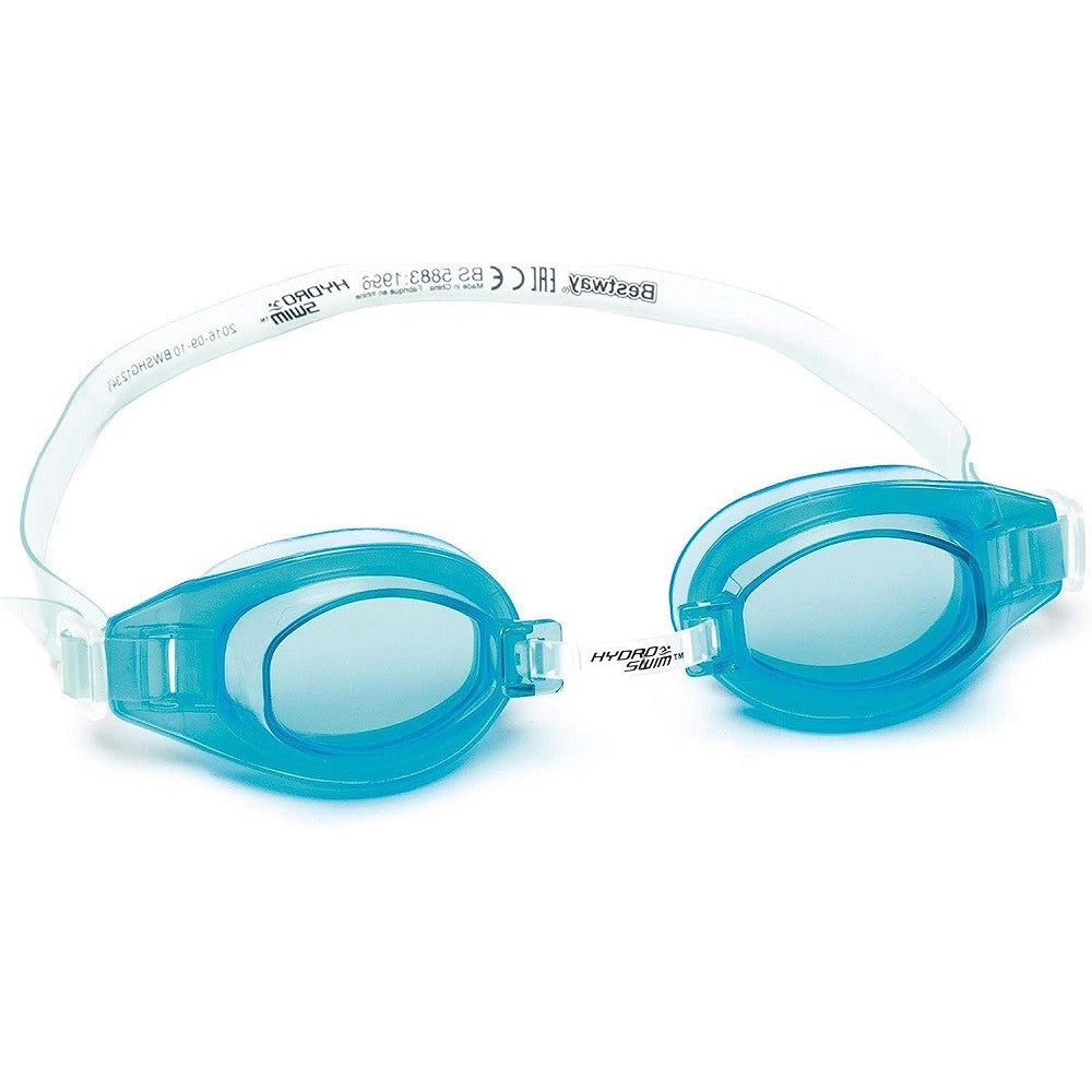 Trade Shop - Occhialini Nuoto Mare Piscina Per Bambini 7-14 Anni Antiappannamento Colori Assortiti 21049 -