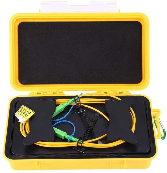 Box di connessione per cavi 2000m - OTDR - Modalità singola - Impermeabile - Compatta - Perdita ≤ 0,5 dBm/km - Fibra ottica