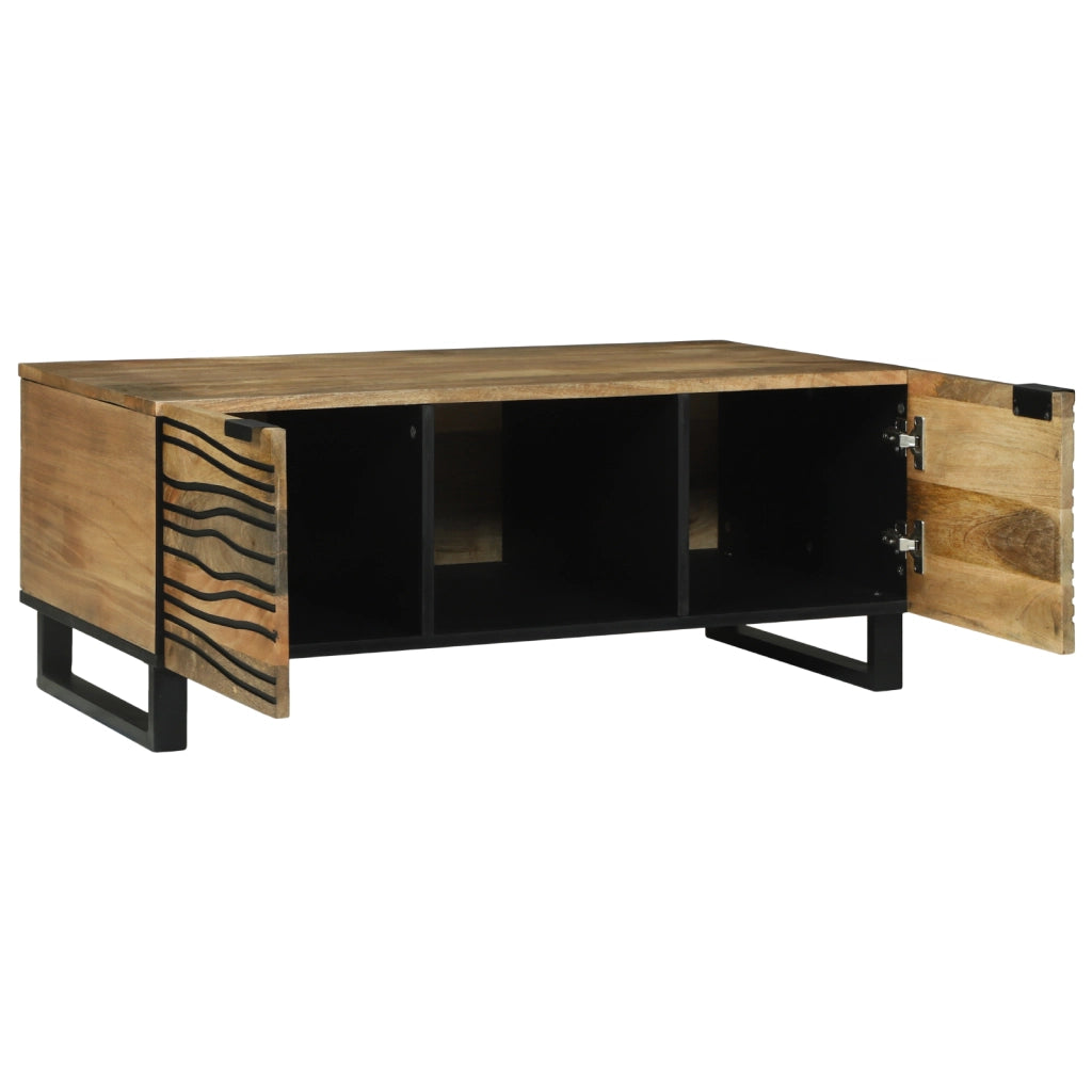 Tavolino da caffÃ¨ 100x54x40 cm Legno massello di mango