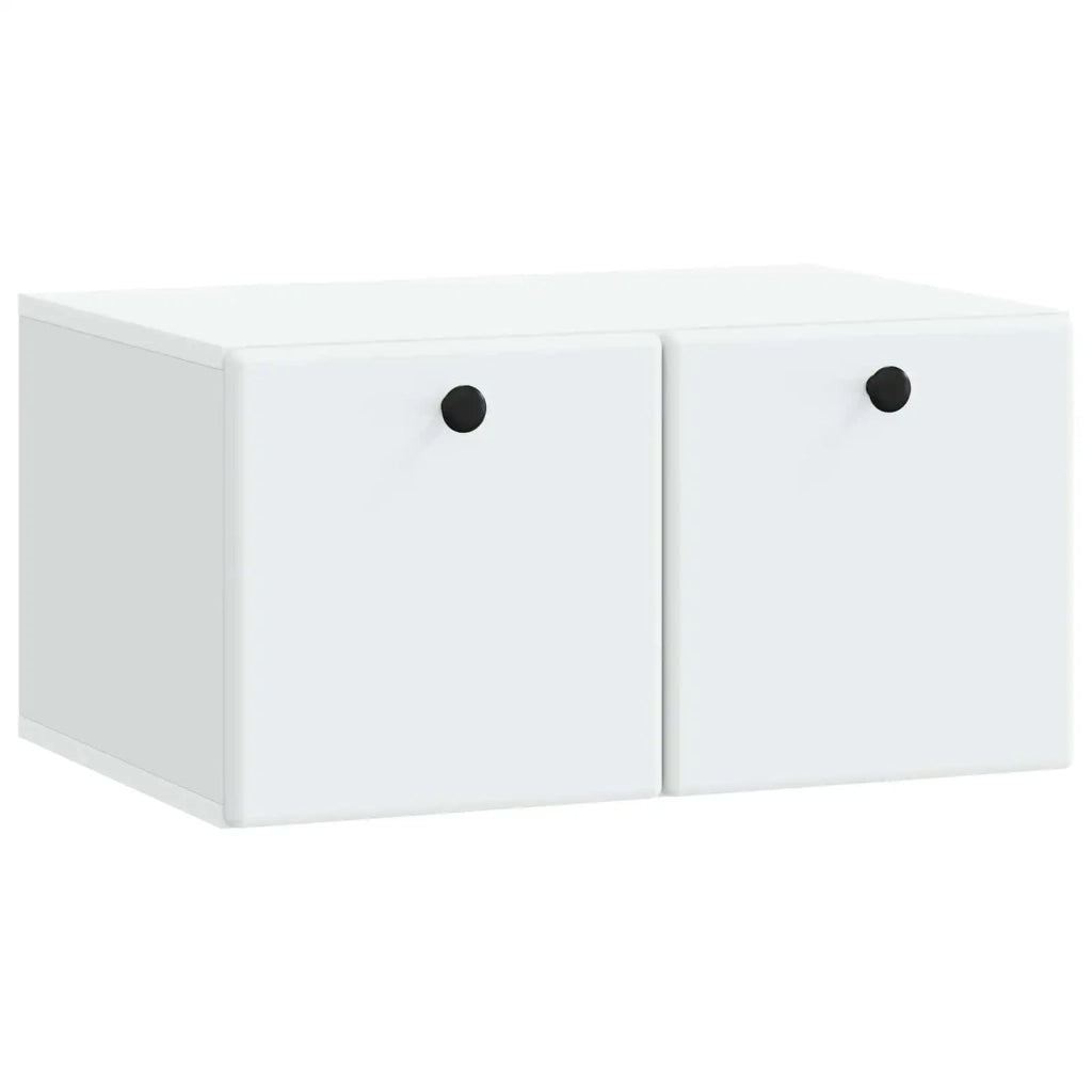 Mobile Porta TV da Muro 59,5 x 41 x 30 cm Bianco 899185