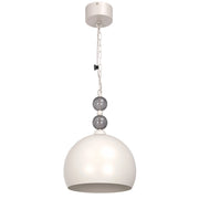 Lampada sospesa Tobago 1xE27 cashmere grafite Luminex