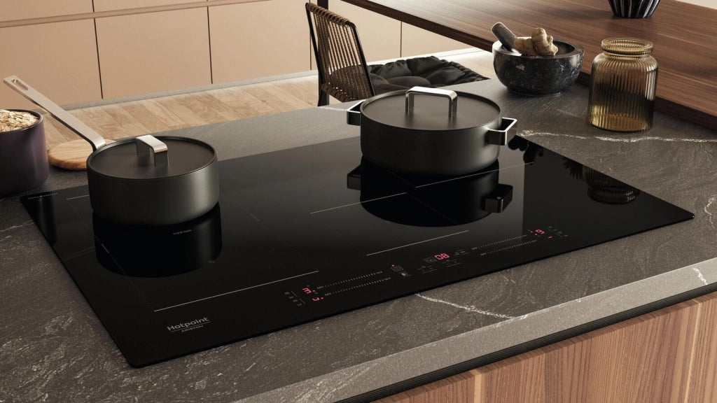 Hotpoint Ariston HS 1377C CPNE Nero Da incasso 77 cm Piano cottura a induzione 4 Fornello(i)