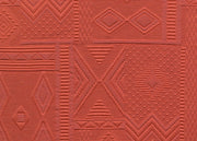 Copritavolo Salotto/Cucina Jacquard Modello Mexico Made In Italy - 140x240 - Arancio
