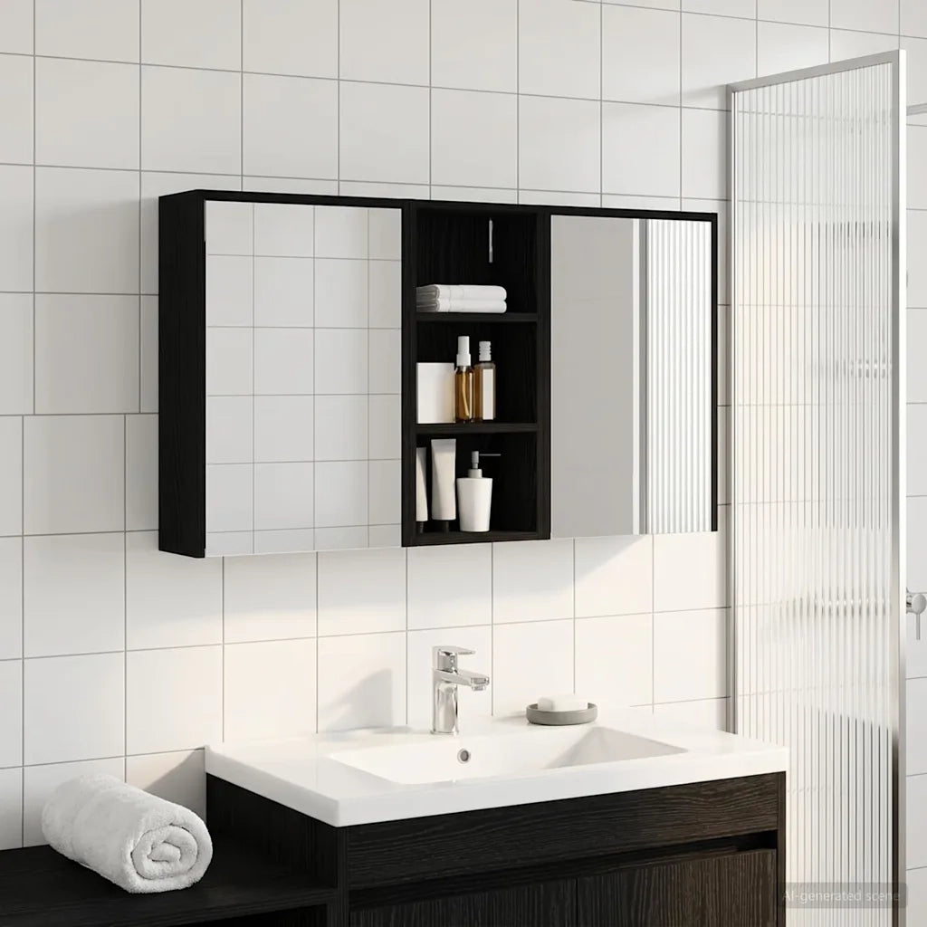 Set di Armadi da Bagno 3 pcs 116 x 16 x 62,5 cm 3403809