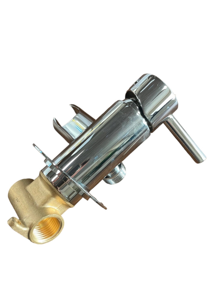 Kit doccetta bidet per wc con miscelatore in ottone completo silve 120