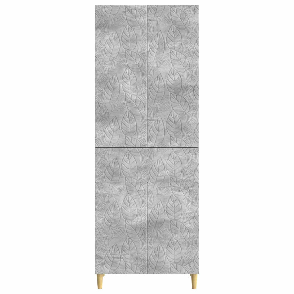 Set di armadi 2 pcs Grigio Cemento Legno ingegnerizzato 3416748