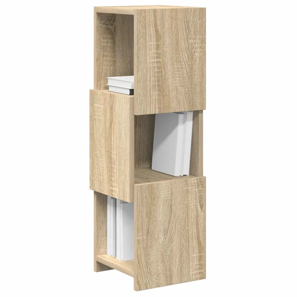 Mobile angolare Rovere Sonoma 25,5x25x80cm Legno multistrato 889815