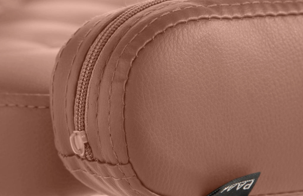 Sgabello Dublin in similpelle cognac,nero