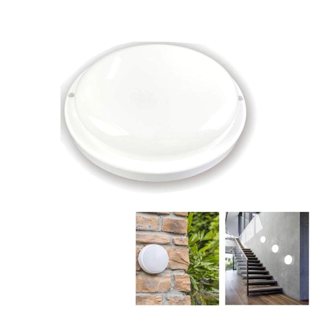 PLAFONIERA APPLIQUE LED SOFFITTO IP65 18W LUCE BIANCO FREDDO 6500K FC-102