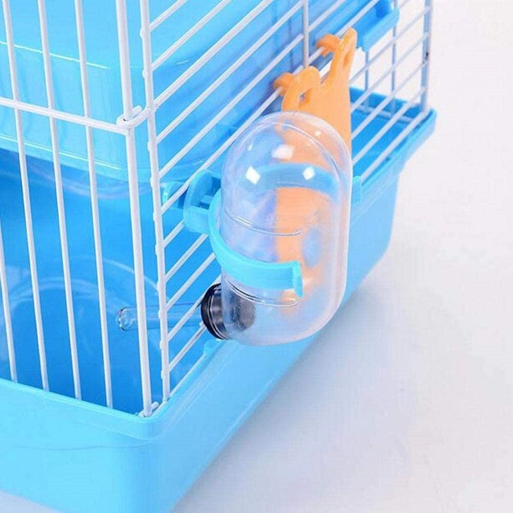 Trade Shop - Gabbia Per Criceti Criceto Portatile Casa A Più Livelli In Plastica 23x17x45 Cm -