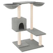 Albero per Gatti con Tiragraffi Grigio Chiaro 82 cm CFW4911490