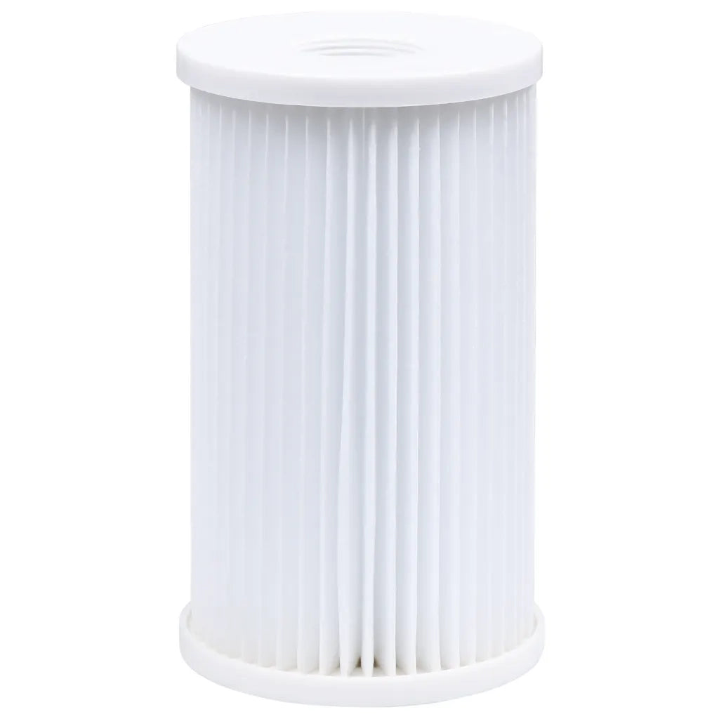 Piscina Fuori Terra con Skimmer e Pompa Sospesi 350x90cm Grigia 3070801