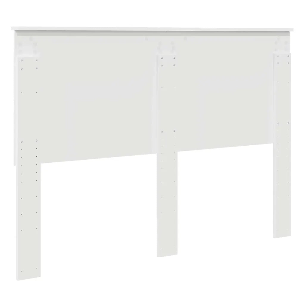 Testiera-Testata-Testiera Decorativa Bianco 140 cm Legno multistrato 624849