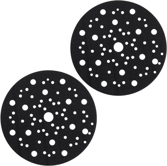 Interface Pad Zelfklevend 150mm 67 Gat Schijf Protettiva per Scuotere e Lisciare 2 Pezzi
