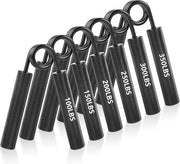 Allenamento per braccio per esercizi di allenamento per braccio - 6 pezzi 100-350 kg - allenatore di presa manuale allenatore di dita - allenamento manuale duraturo per la costruzione di muscoli esercizi di riabilitazione manuale