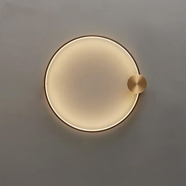 Lampada Da Parete Led App1391-cw Old Gold 50cm