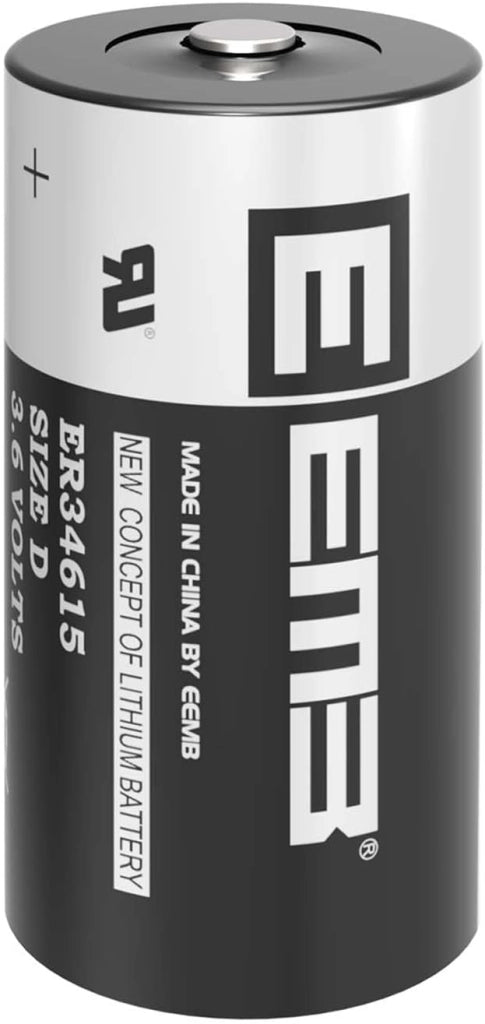 EEMB Batteria al litio ad alta capacità Li-SOCl2 torcia D ER34615 3,6V 19Ah