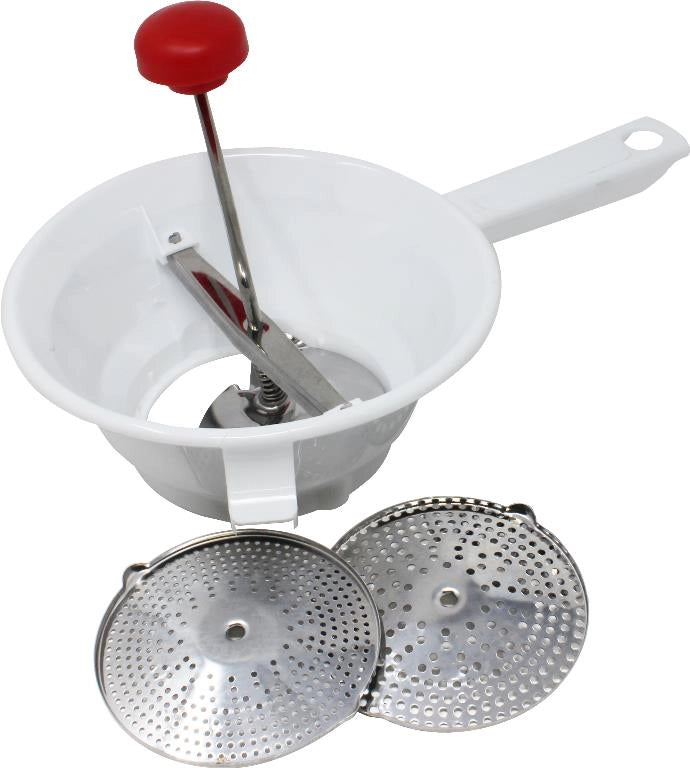 Passatutto passaverdure legumi in plastica 20 cm 2 dischi pedrini