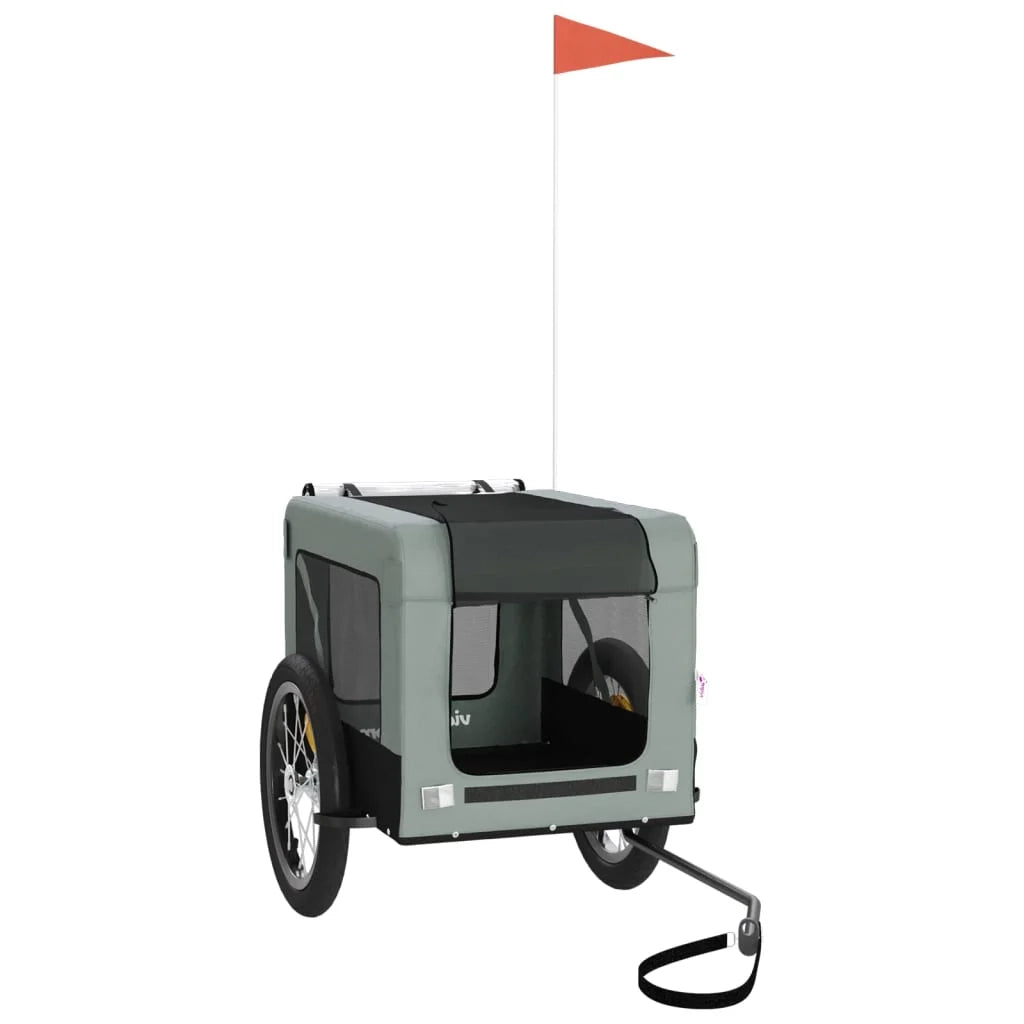 Rimorchio/carrello per animali domestici grigio 02_0044261