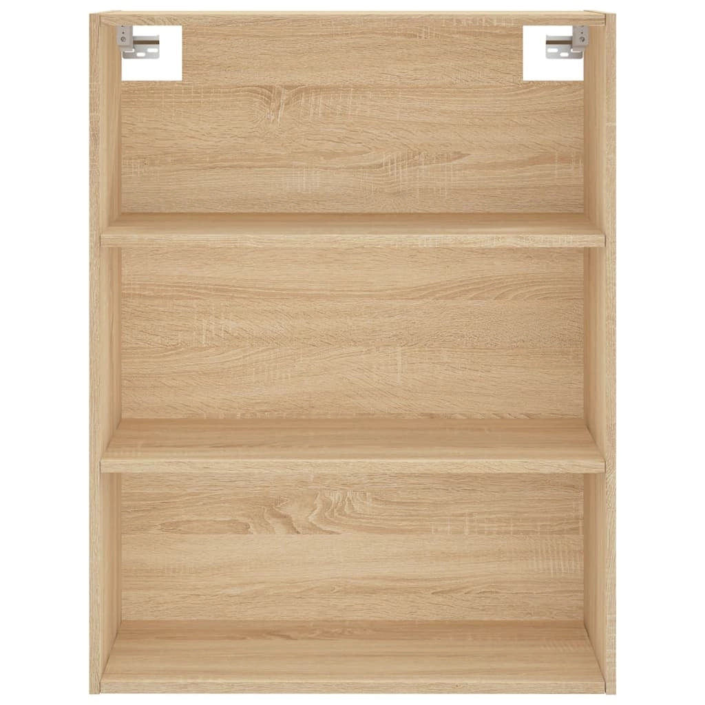 Buffet credenza cassettiera armadio mobile contenitore organizer cucina soggiorno salotto rovere Sonoma alto 69,5 x 34 x 180 cm legno ingegnerizzato marrone 02_0034127