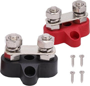 Kit di connettori di posta isolati per auto, marine, barca - 12V 24V - Set di connettori di posta positivi e negativi