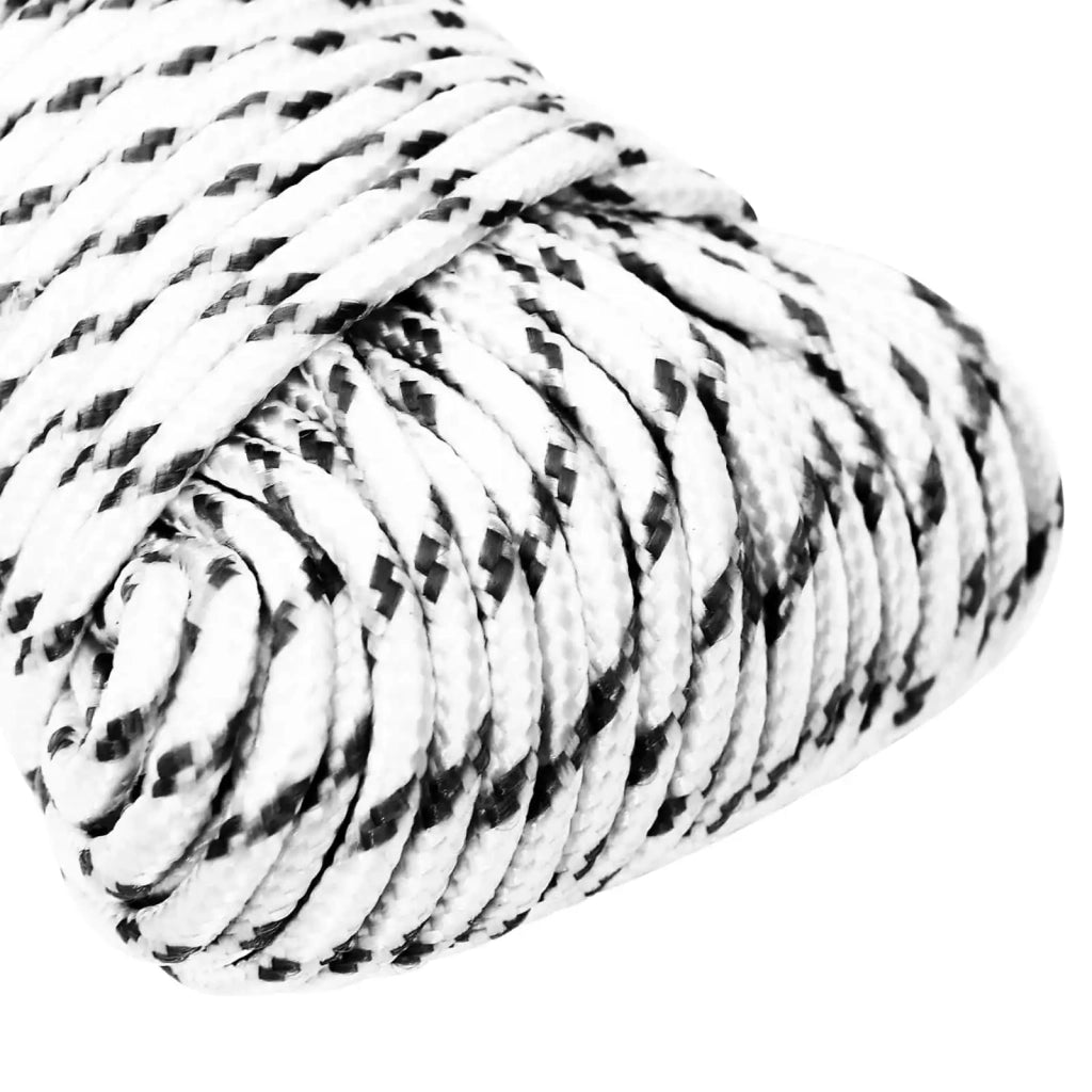 Corda multiuso 5 mm 50 m Bianco Poliestere 3473495