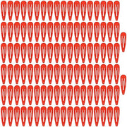 Set di spille per capelli per ragazze, 110 pezzi, spille per capelli in metallo per stile e trucco, accessori per capelli, rosso